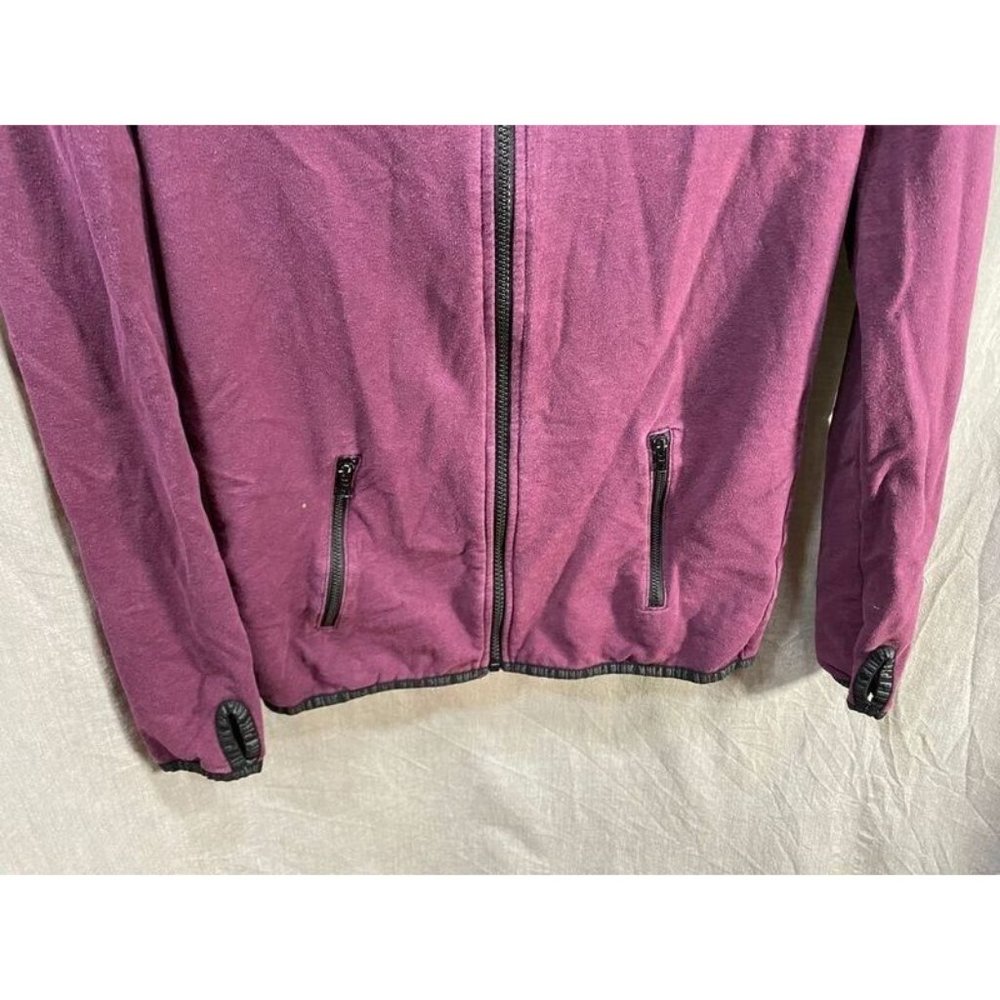 Victoria´s Secret Pink Sweater Womens XS Red Full Zip Long Sleeve Hoodie‎ Ladies - Picture 3 of 9